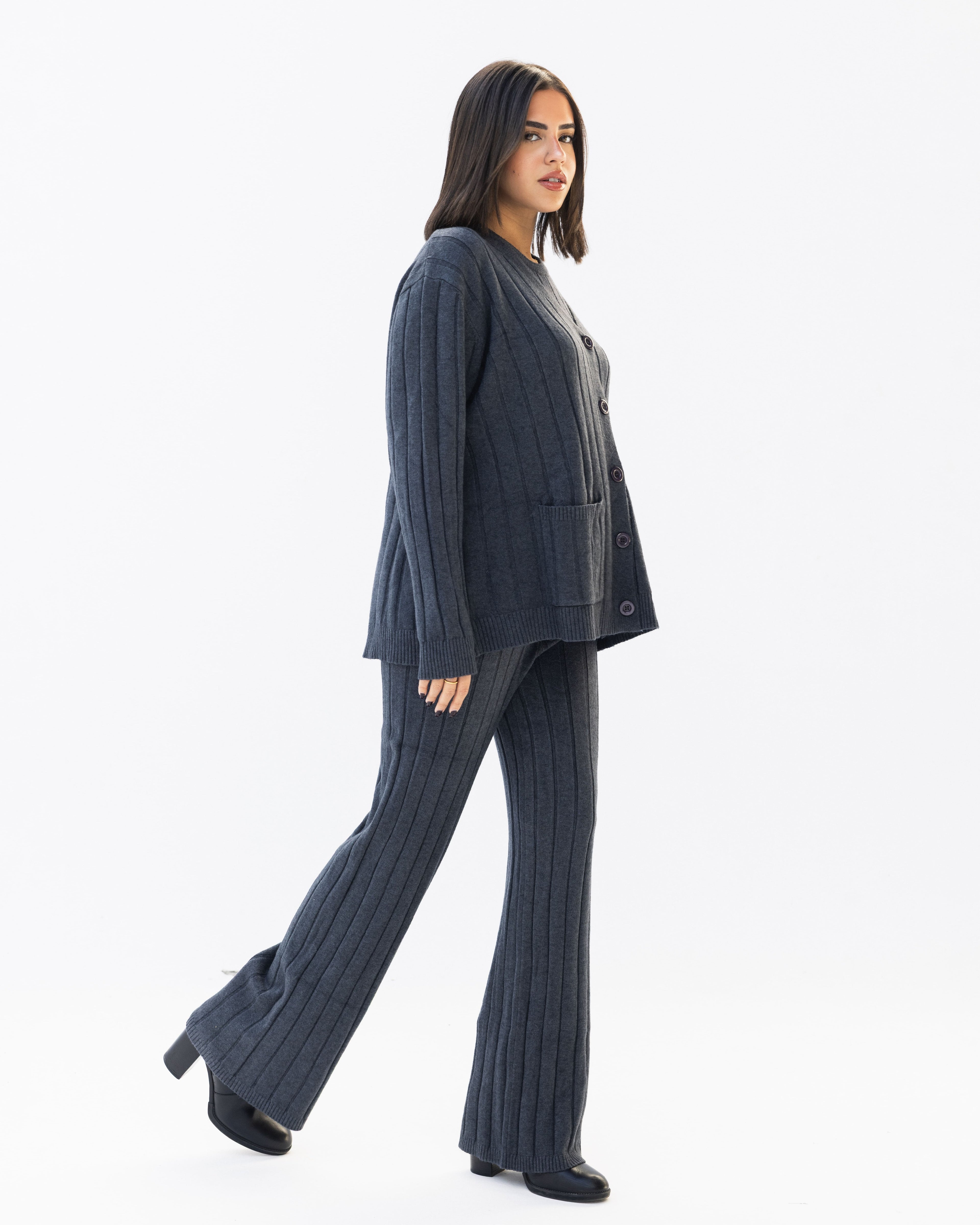 The Triple Knit - Dark Gray