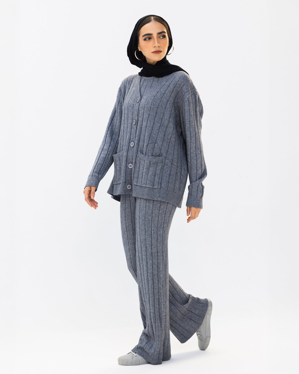 The Triple Knit - Light Gray