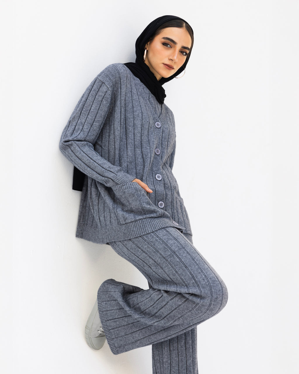 The Triple Knit - Light Gray