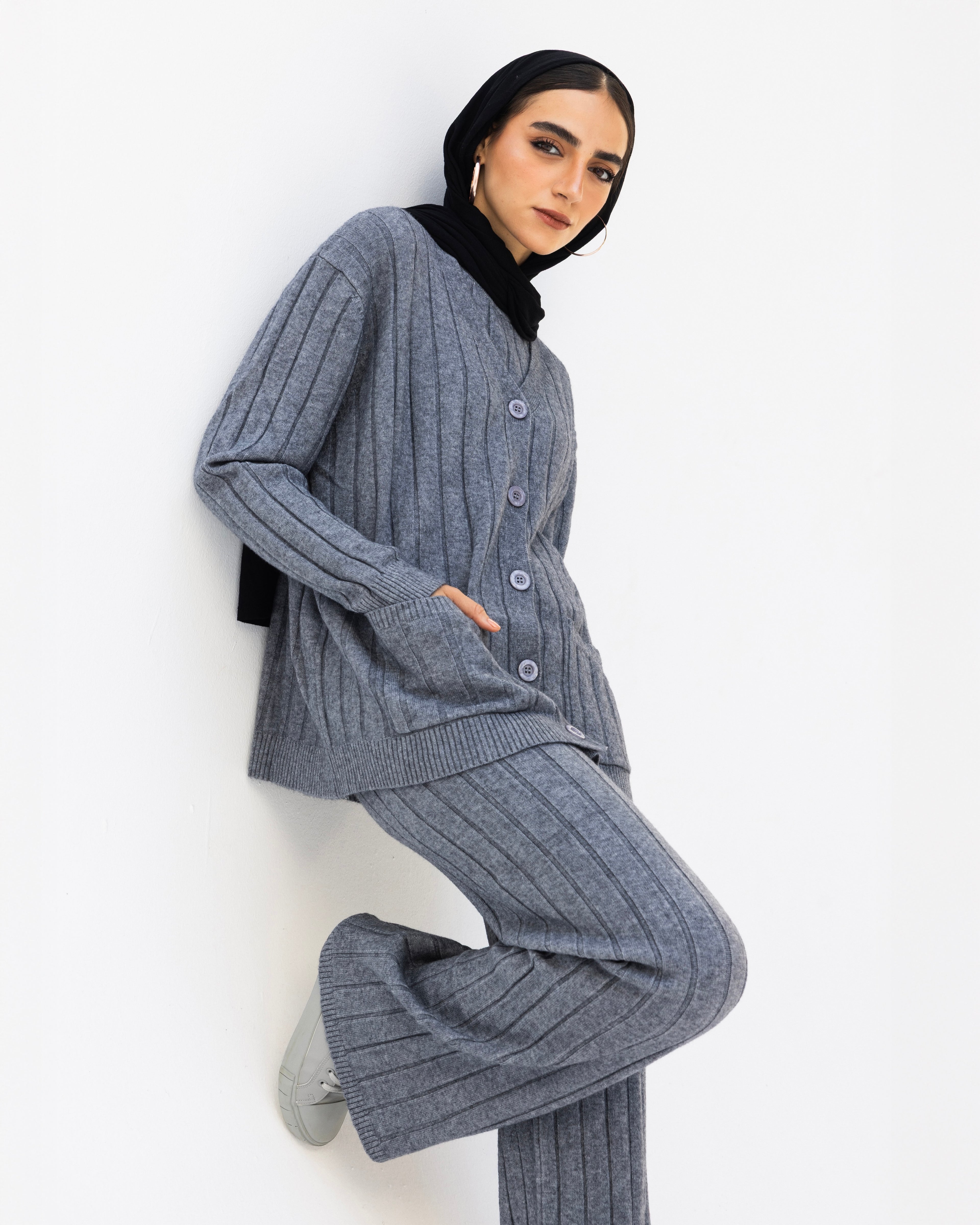 The Triple Knit - Light Gray